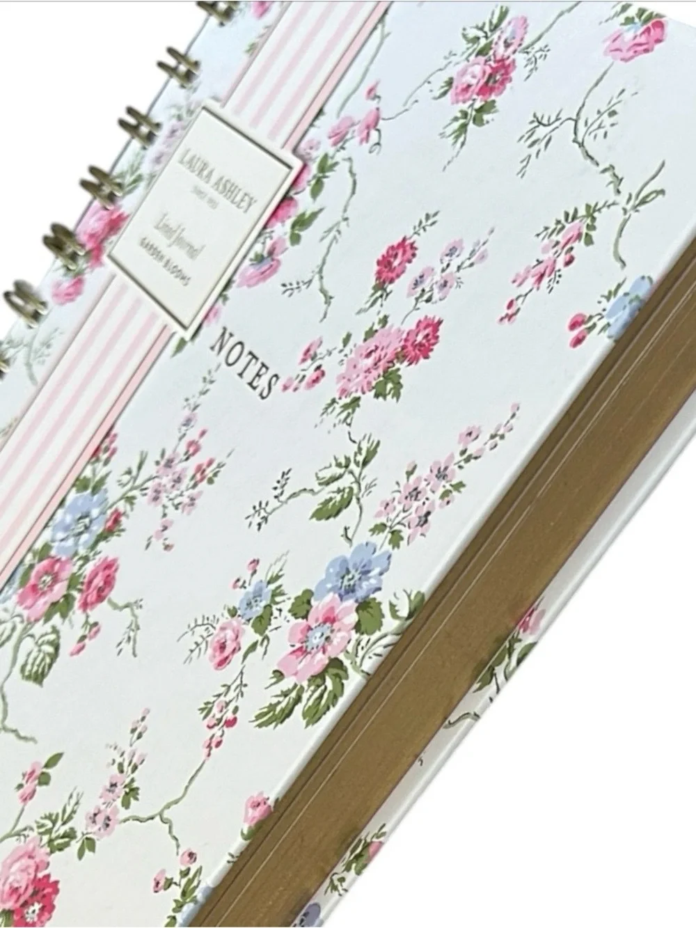 Laura Ashley Garden Blooms Spiral Journal